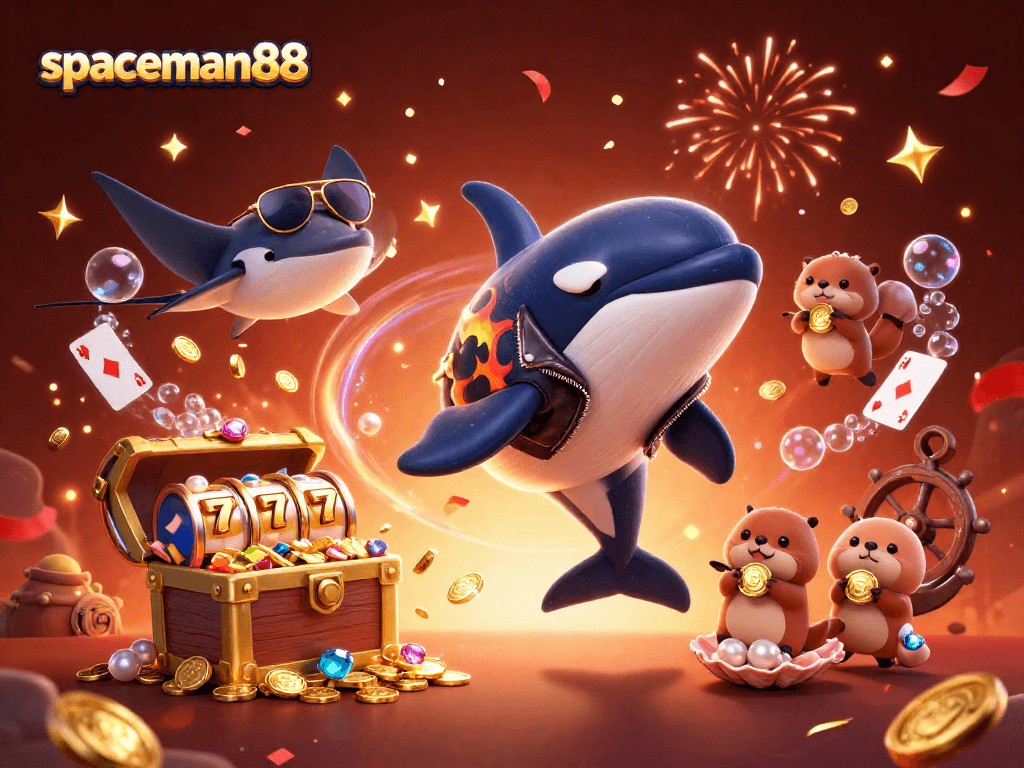 Win big with spaceman88 while enjoying an exciting casino adventure through 3D underwater characters.