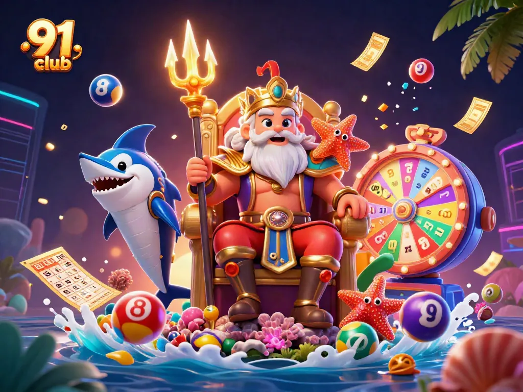 Engage in thrilling 91 club lottery games, featuring vibrant bouncing balls and exciting prizes.