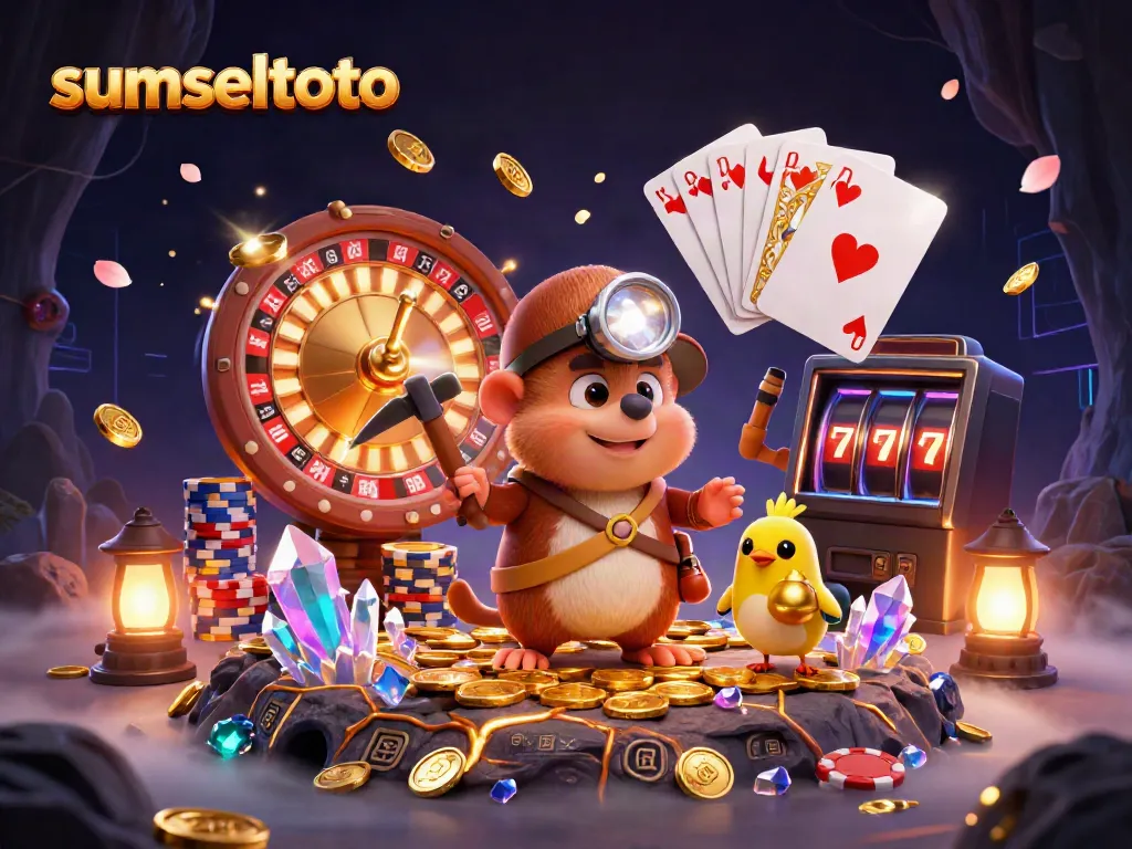 Experience thrilling wins at sumseltoto with treasure hunter mole in a vibrant casino adventure