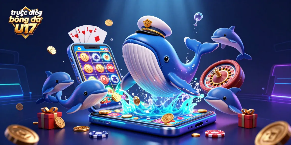 Experience trực tiếp bóng đá u17 in a vibrant and engaging 3D casino-themed scene packed with action.