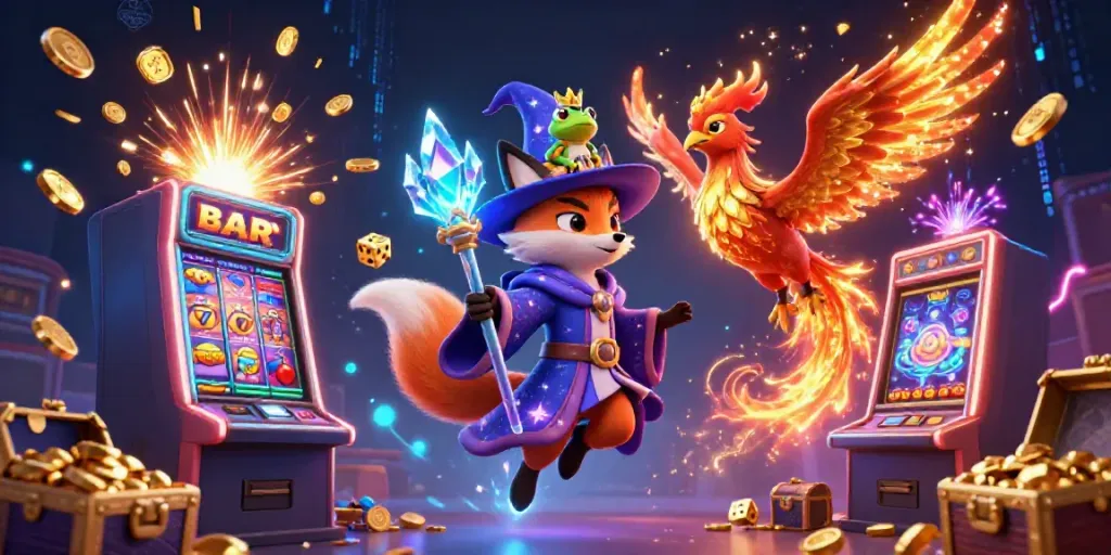 Engage with the vibrant NHATVIP casino experience featuring magical creatures and stunning game elements.
