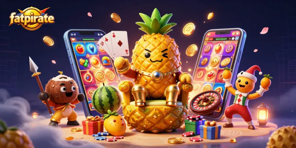 Experience the thrill of fatpirate casino gameplay with vibrant 3D characters and dynamic gaming elements.