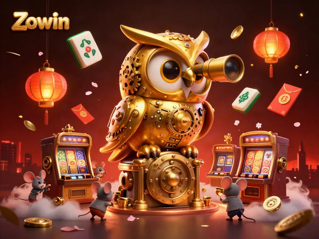 Experience exciting gameplay with Zowin's colorful casino elements and magical characters.