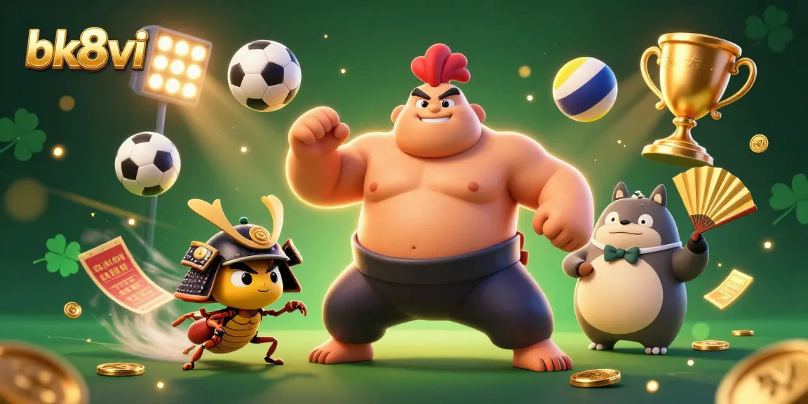 Engage with excitement at bk8vi as the sumo wrestler rooster dominates the casino scene with dynamic sports elements.