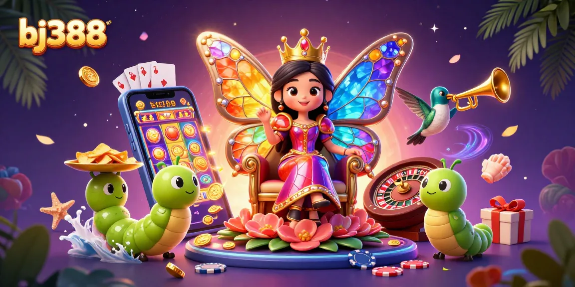 Experience exciting gameplay at bj388 with vibrant casino elements and engaging characters.