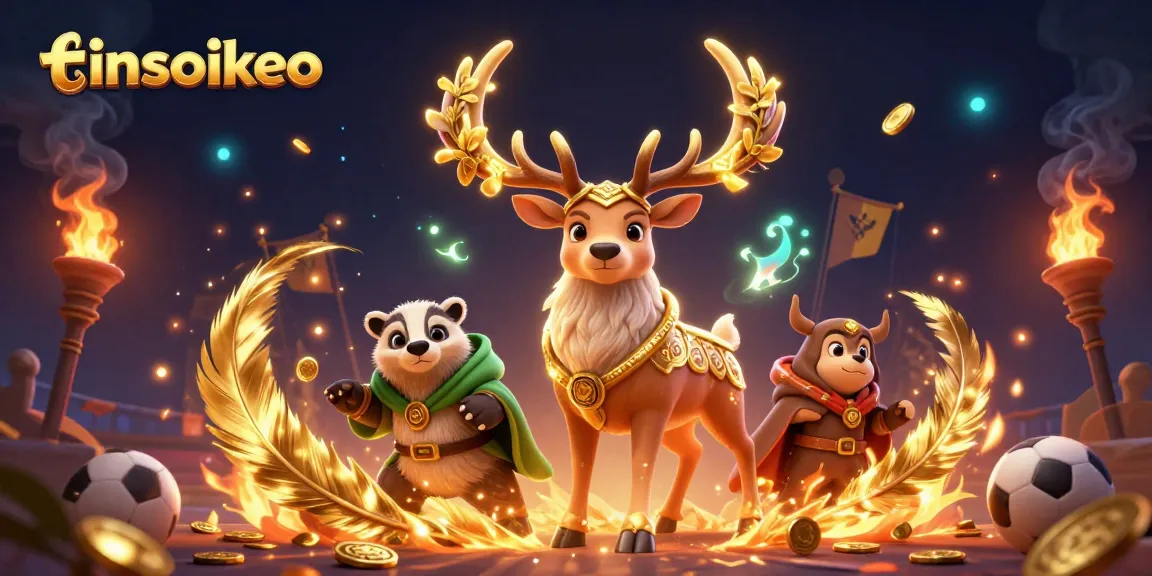 Join the excitement of tinsoikeo sports betting with dynamic characters and vibrant casino elements.