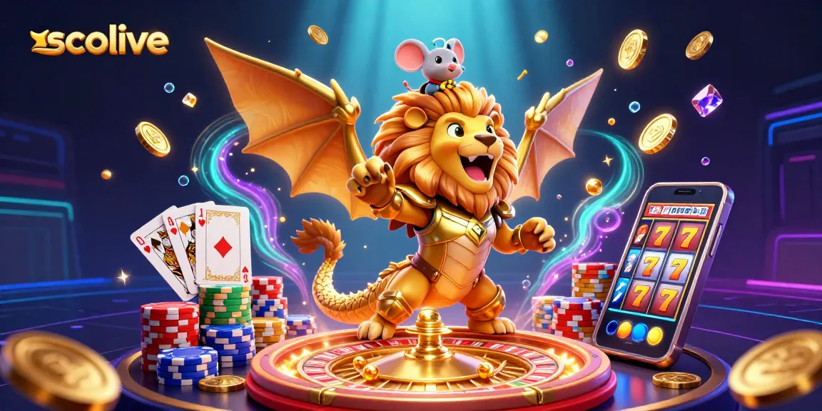 Socolive enhances your gaming experience with dynamic visuals, golden coins, and thrilling casino elements.